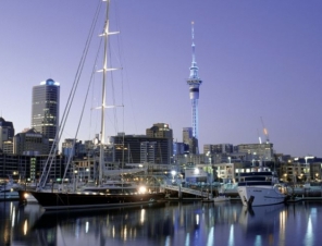 The Viaduct Basin at night from our Dinner Sailing Cruise